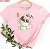 Great Wave Off Coffee Kanagawa Unisex T-Shirt