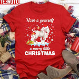 Have Yourself A Merry Liltte Horse Christmas Unisex Sweatshirt