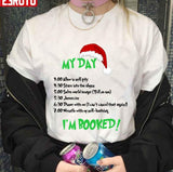 Grinch Christmas Schedule My Day Unisex Sweatshirt