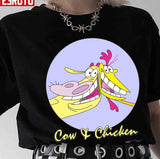 Funny Taking Picture Cow And Chicken Unisex Hoodie