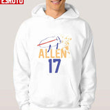 In Josh We Trust Allen 17 Josh Allen Unisex Hoodie