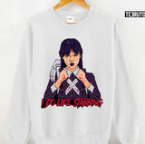 I Do Like Stabbing Bloody Scene Wednesday Addams Unisex T-Shirt