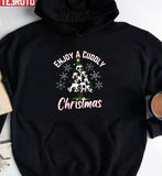 Enjoy A Cuddly Christmas Panda Unisex Sweatshirt