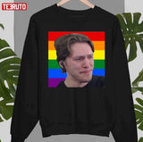 Jerma Gay Pride Flag Unisex T-Shirt