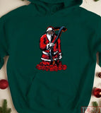 Grim Reaper Death Santa Claus Christmas Patterns Unisex Sweatshirt