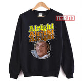 Alright Alright Distressed Dazed And Confused Unisex T-Shirt