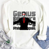 Genius Billionaire Playboy Philanthropist Art Robert Downey Jr Unisex T-shirt