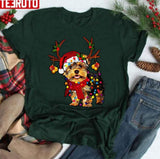 Christmas Reindeer Yorkie Unisex Sweatshirt