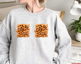 Almond Nuts Food Funny Meme Unisex Sweatshirt