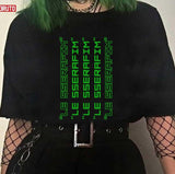 Green Le Sserafim Design Unisex T-Shirt