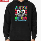 Dad My Son Is My Hero Autism Awareness Unisex T-Shirt