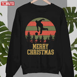 Bowling Fan Merry Christmas Xmas Tree Unisex Sweatshirt