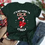 It's Not Going To Lick Itself Dirty Xmas Inappropriate Christmas Unisex Sweatshirt