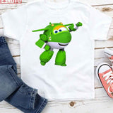 Green Autorobot Jet Super Wings Unisex T-Shirt