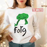 Forg Meme Kid Drawing Unisex Sweatshirt