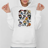All Chibi Characters Detective Conan Unisex Sweatshirt