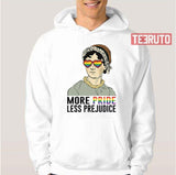 Jane Austen More Pride Less Prejudice Lgbt Unisex T-Shirt