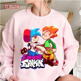 Boyfriend And Pico Friday Night Funkin Unisex Sweatshirt
