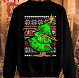 Dabbing Tree Christmas 2023 Unisex Sweatshirt