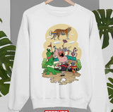 Funny Squad Uncle Grandpa Cartoon Comedy Unisex Sweatshirt