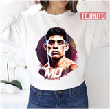 Digital Portrait Of Brandon Moreno Unisex Sweatshirt