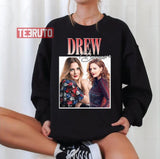 Collage Design Drew Barrymore Unisex Sweatshirt