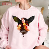 Burning Quote From The Hunger Games Unisex T-Shirt