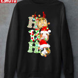 Guinea Pig Ho Ho Ho Christmas Unisex T-Shirt
