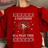 Alan Partridge In A Pear Tree Christmas 2023 Sweatshirt