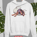 Coffee Or Tea Hermit Crab Unisex Sweatshirt