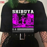 Grunge Shibuya Japan Retro Lofi Streetwear Unisex T-Shirt