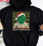 Grinch Christmas Pattern Christmas Unisex Sweatshirt