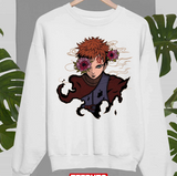 Iconic Character In Naruto Gaara Sad Face Unisex Sweatshirt