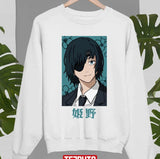 Eye Patch Himeno Chainsaw Man Artwork Unisex Sweatshirt