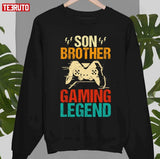 Grunge Son Brother Gaming Legend Unisex T-Shirt