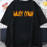 Def Leppard Font Miley Cyrus Unisex T-Shirt