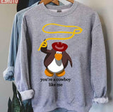 Cowboy Like Me Taylor Swift Penguin Unisex T-Shirt