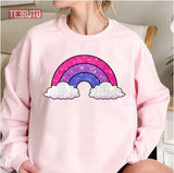 Flag Rainbow Lgbtq Pride Month Bi Unisex Sweatshirt