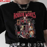 Horror Characters Horror Killer Halloween Unisex T-Shirt