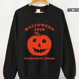 1978 Holiday Spooky Myers Pumpkin Haddonfield Halloween Unisex T-Shirt