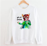 Fantastic Mr. Fox Cartoon Design Unisex Sweatshirt