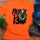 Cool Design Jason Voorhees Friday The 13th Halloween Unisex T-Shirt