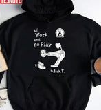 All Work And No Play Christmas Dr Seuss Unisex Sweatshirt