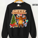 Grizzy And The Lemmings Christmas Vintage Unisex T-Shirt