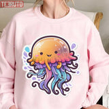 Jellyfish Cute Chibi Art Unisex Sweatshirt
