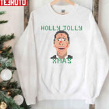 Faux Knitted Holly Jolly Xmas Unisex Sweatshirt