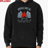 Camping Dad Just Like A Normal Dad Except Much Cooler Unisex Hoodie