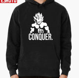 Conquer Bodybuilding Vegeta Motivational Unisex T-Shirt