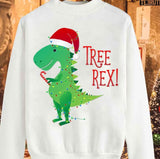 Christmas Tree Rex 2023 Sweatshirt