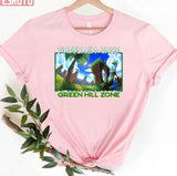 Green Hill Zone Art Unisex T-Shirt